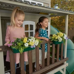 Swing Sets^KidKraft Cozy Escape Playhouse
