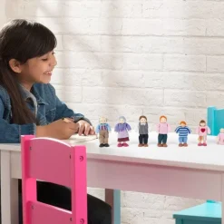 Dolls^KidKraft Doll Family Of 7 - Caucasian