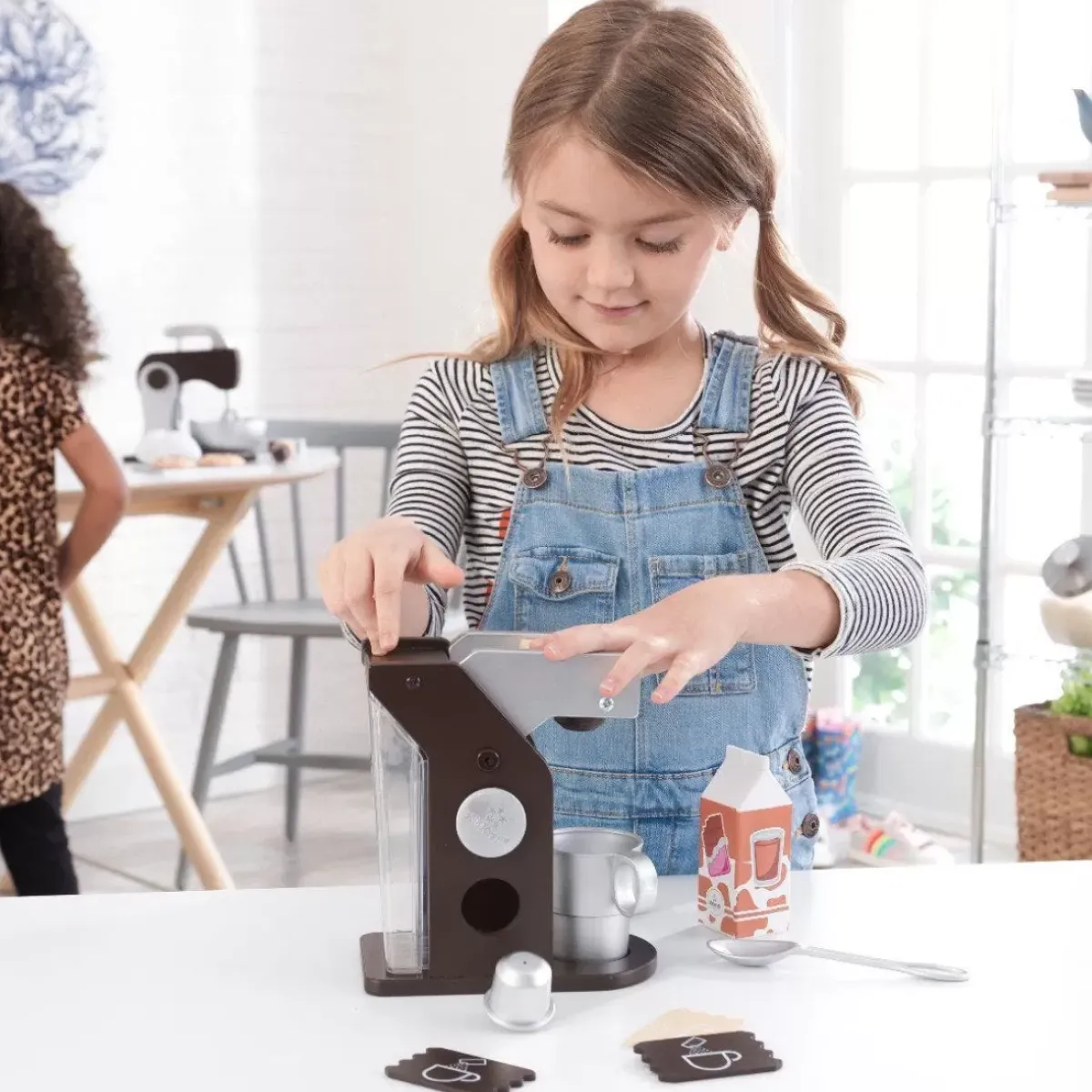Play Kitchen Accessories^KidKraft Espresso Coffee Set