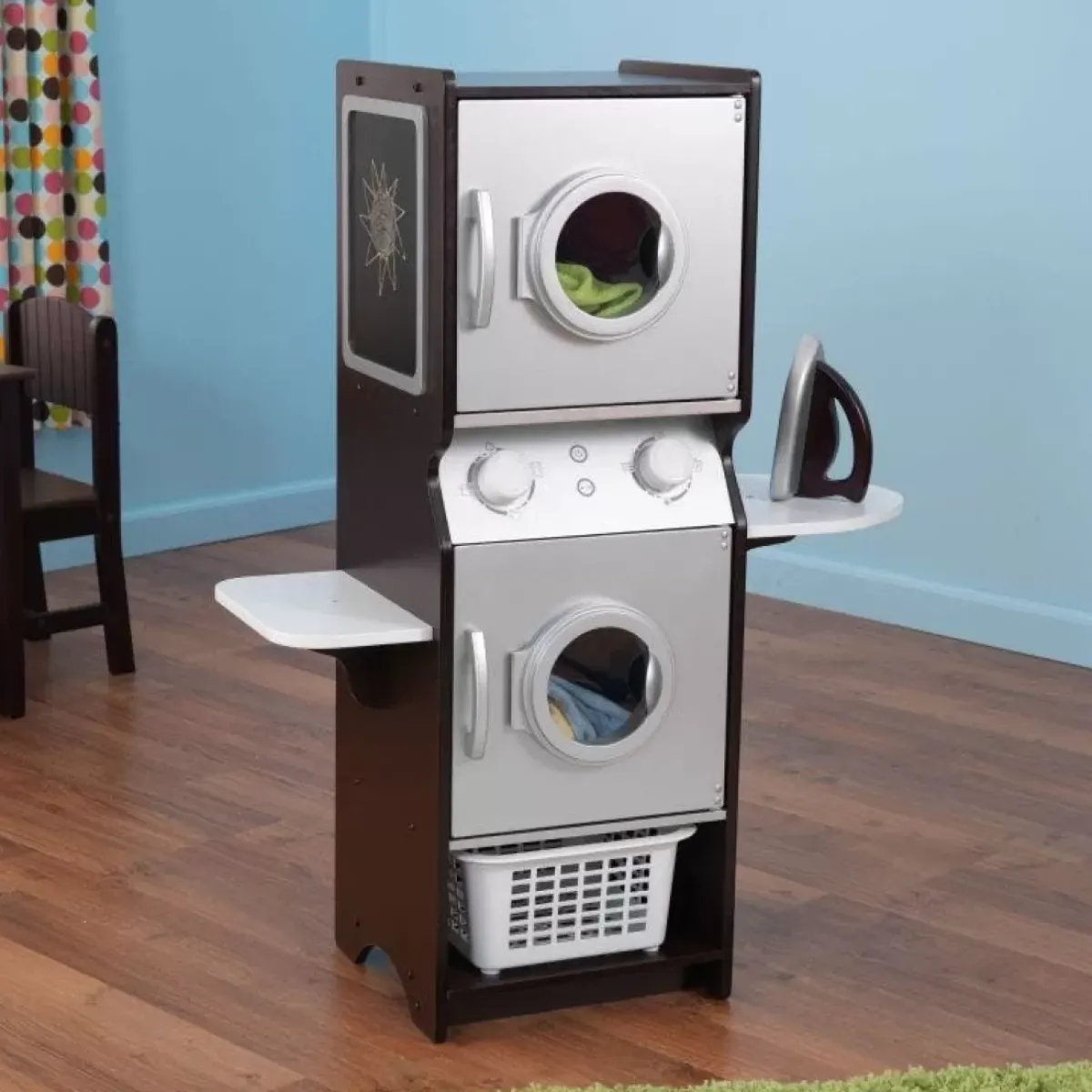 Pretend Play^KidKraft Laundry Play Set - Espresso