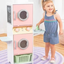 Play Kitchens^KidKraft Laundry Play Set - Pastel
