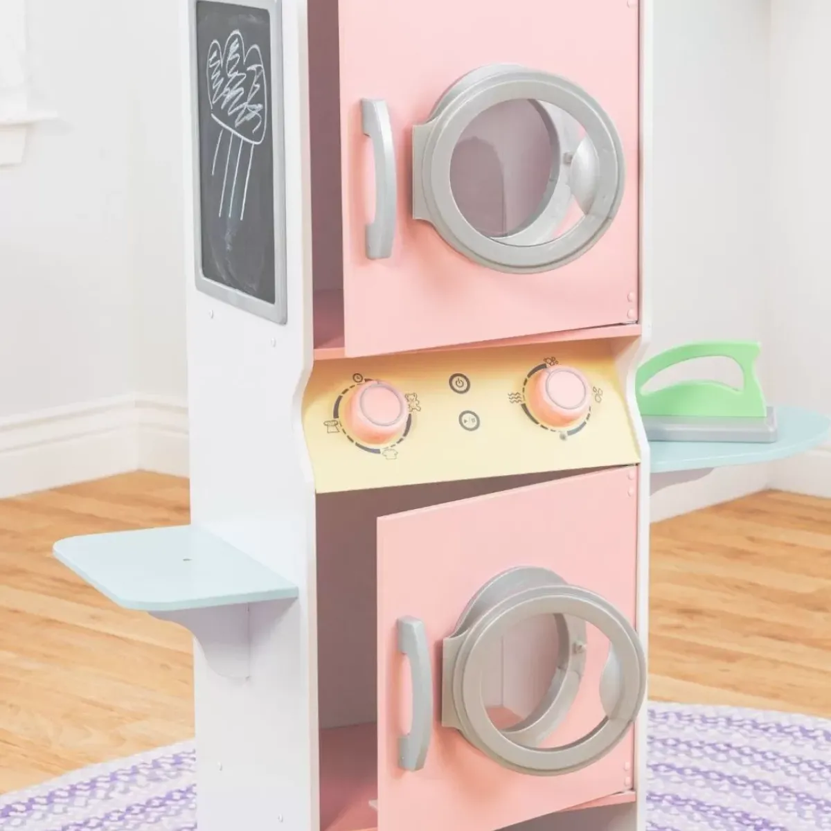 Play Kitchens^KidKraft Laundry Play Set - Pastel