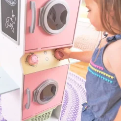 Play Kitchens^KidKraft Laundry Play Set - Pastel
