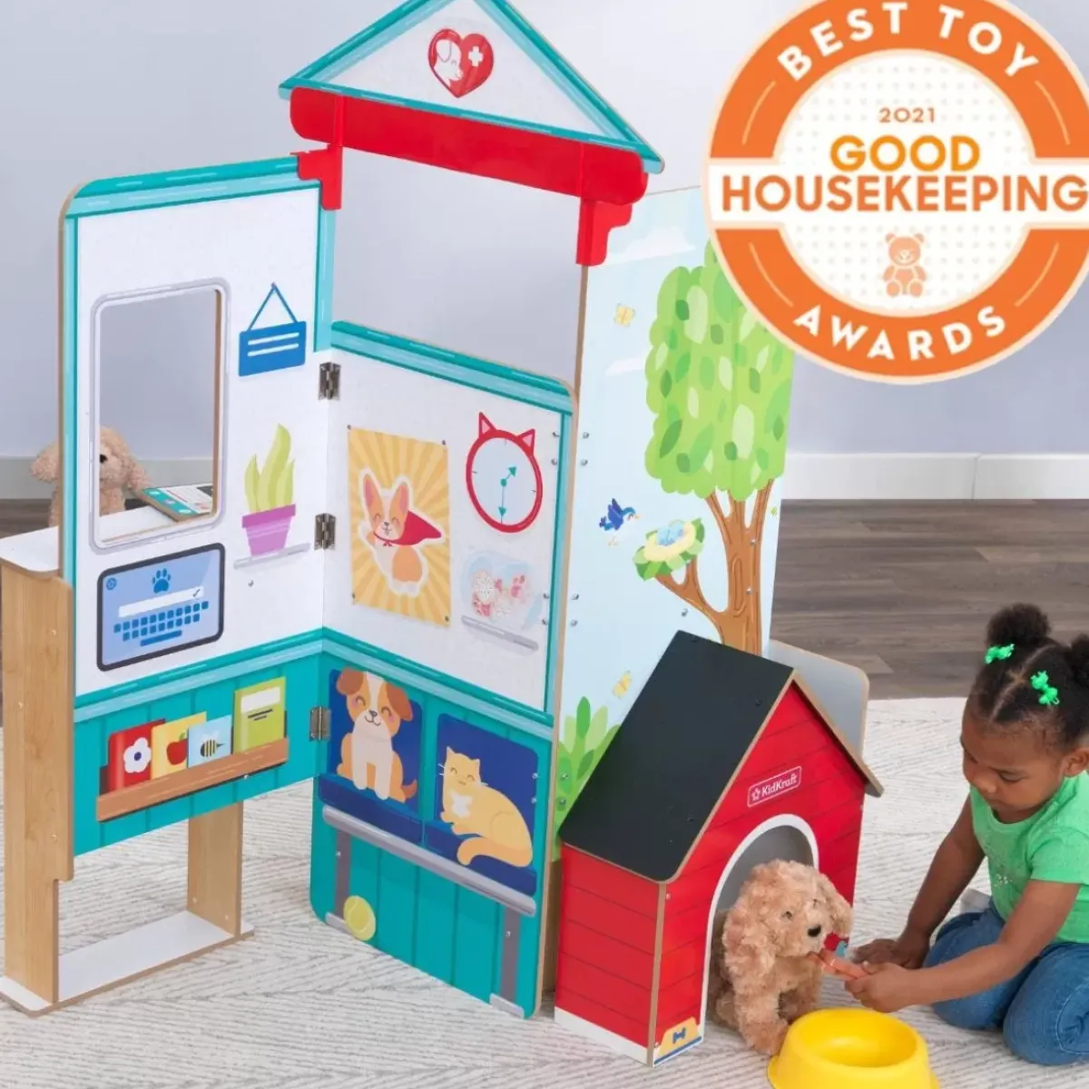 Pretend Play^KidKraft Let's Pretend™ Pet Doctor Pop-Up